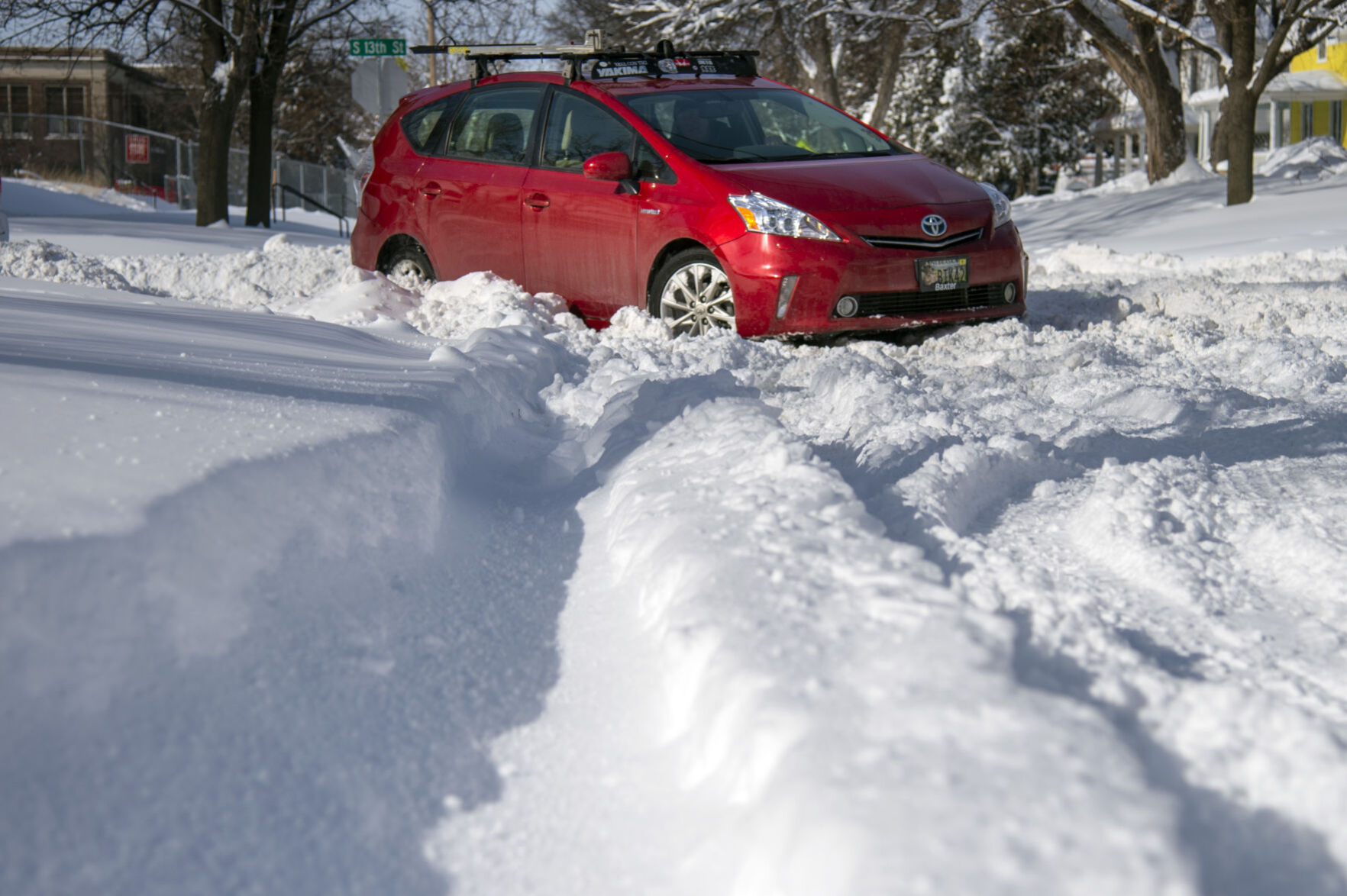 Snow storm aftermath, 1.26